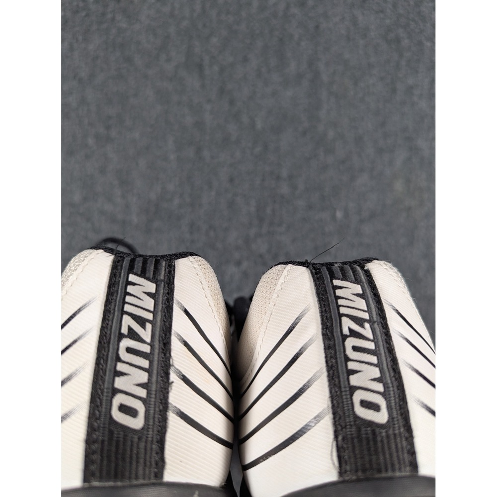 Mizuno Cyclone Speed 3 Womens Volleyball Shoes White Black Gum Sole Indoor Court - Picture 6 of 10